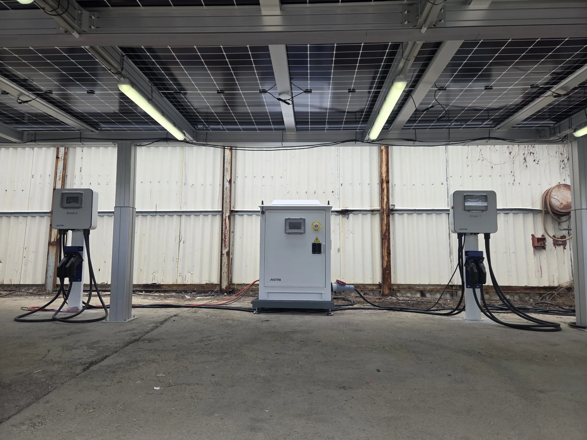 The PV-ESS Assisted EV Charging Station with AI-Driven Energy Management