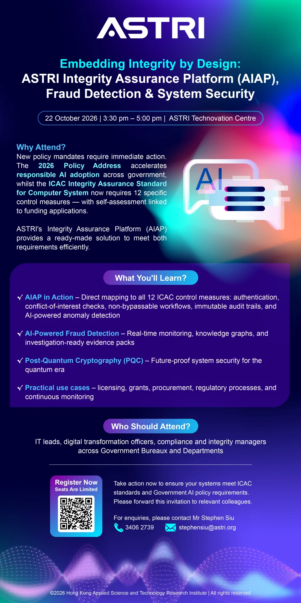 Meet ICAC & AI Policy Requirements: Integrity Solutions Semina